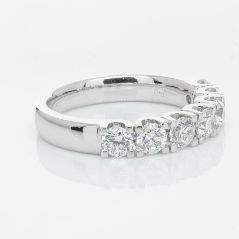 18ct White Gold Diamond Rialto Ring-Ring-Walker & Hall