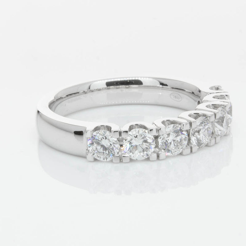 18ct White Gold Diamond Rialto Ring-Ring-Walker & Hall
