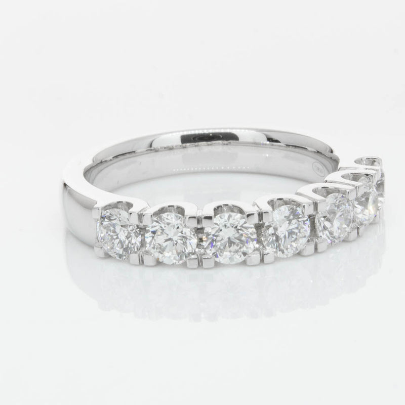 18ct White Gold Diamond Rialto Ring-Ring-Walker & Hall