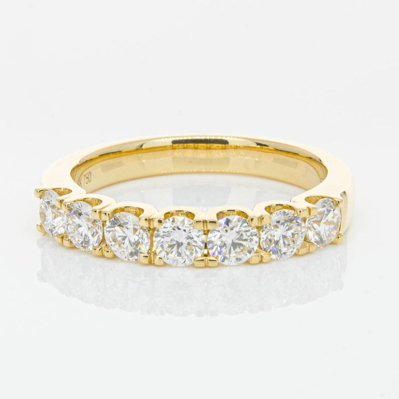18ct Yellow Gold 1.00ct Diamond Rialto Ring-Ring-Walker & Hall