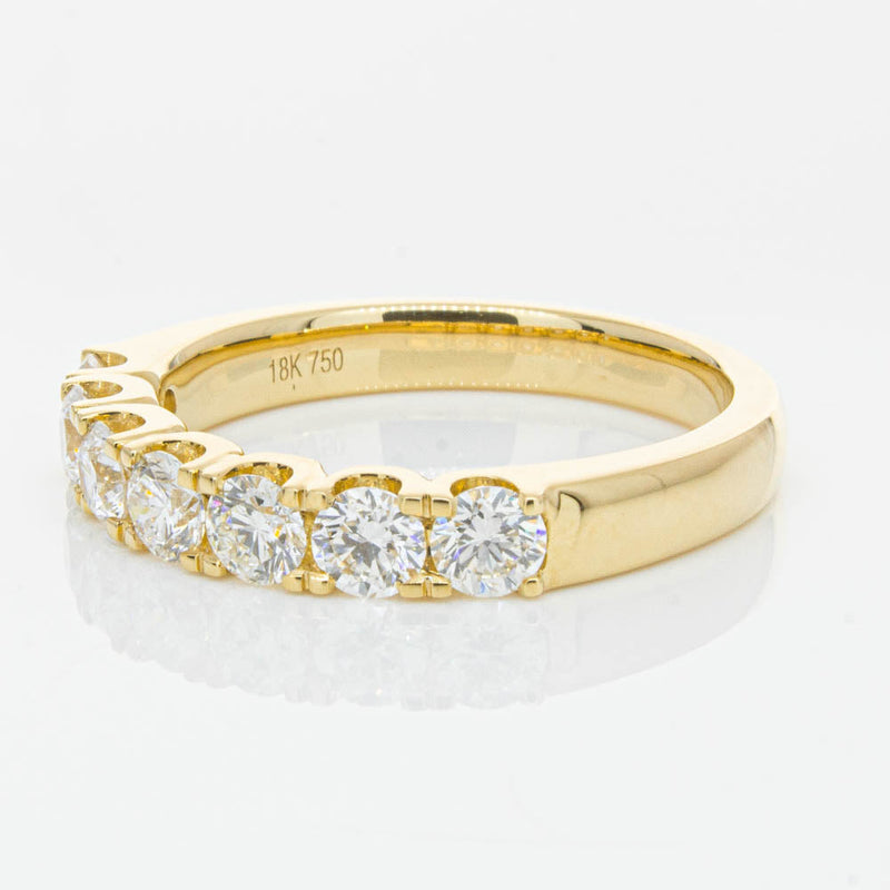 18ct Yellow Gold 1.00ct Diamond Rialto Ring-Ring-Walker & Hall
