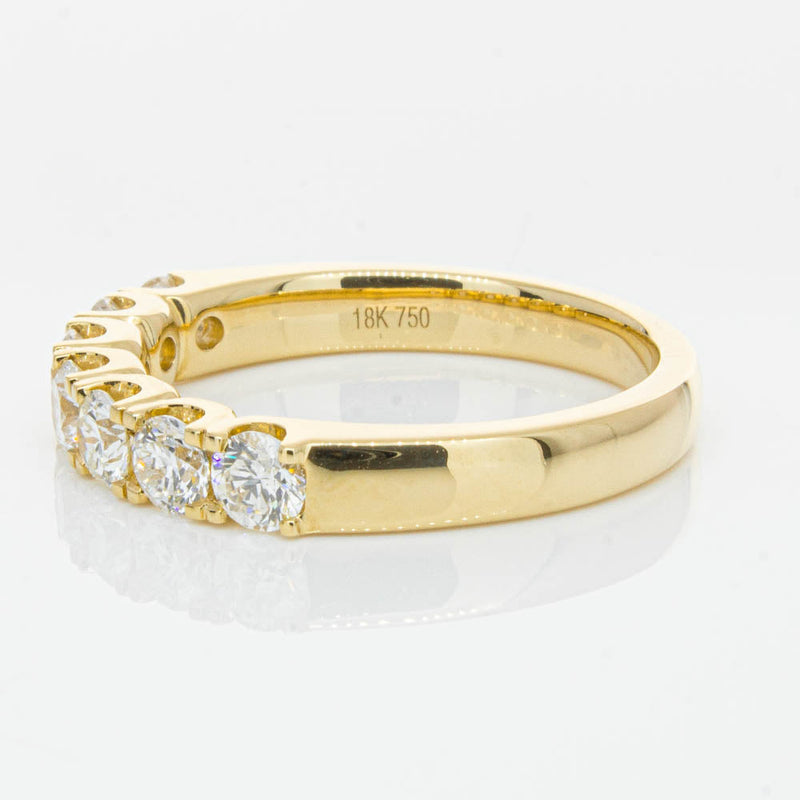 18ct Yellow Gold 1.00ct Diamond Rialto Ring-Ring-Walker & Hall