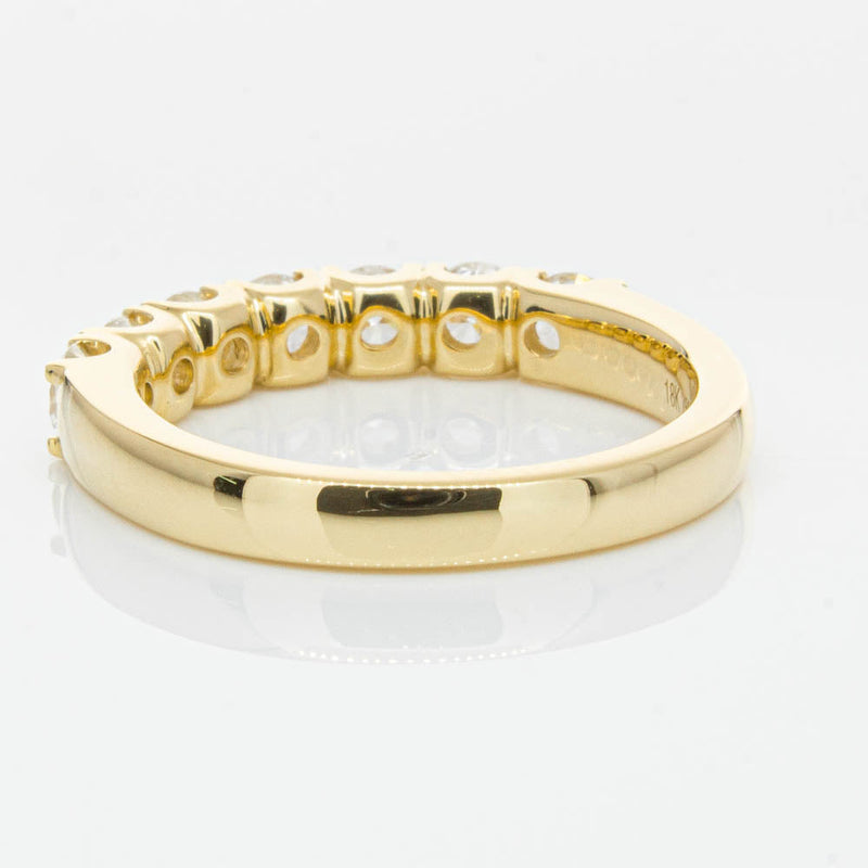 18ct Yellow Gold 1.00ct Diamond Rialto Ring-Ring-Walker & Hall