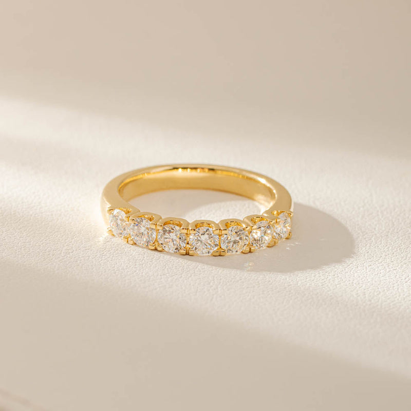 18ct Yellow Gold 1.00ct Diamond Rialto Ring-Ring-Walker & Hall