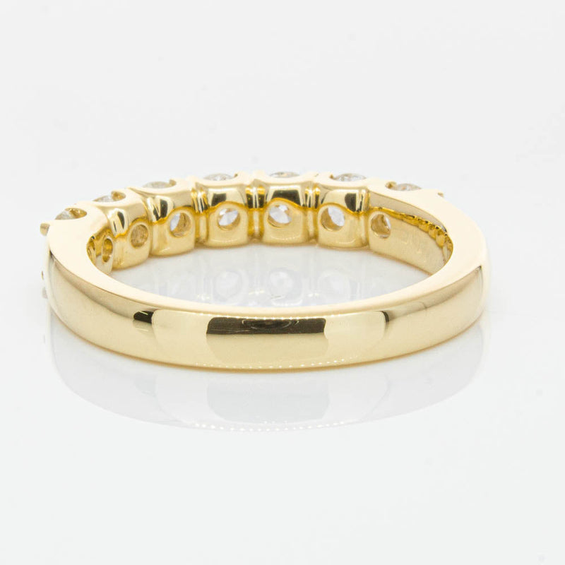 18ct Yellow Gold 1.00ct Diamond Rialto Ring-Ring-Walker & Hall