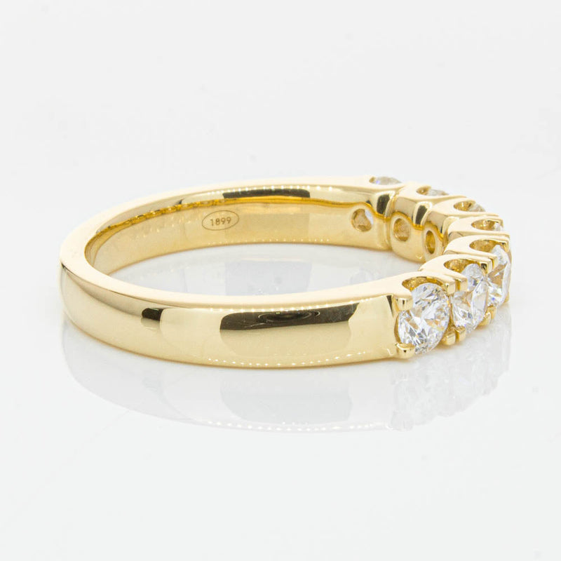 18ct Yellow Gold 1.00ct Diamond Rialto Ring-Ring-Walker & Hall