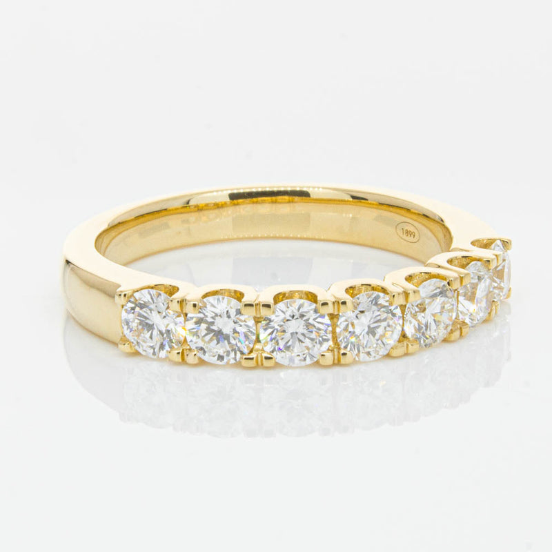 18ct Yellow Gold 1.00ct Diamond Rialto Ring-Ring-Walker & Hall