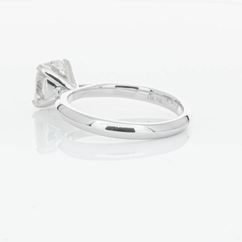 18ct White Gold 2.01ct Cushion Cut Diamond Venetian Ring-Ring-Walker & Hall