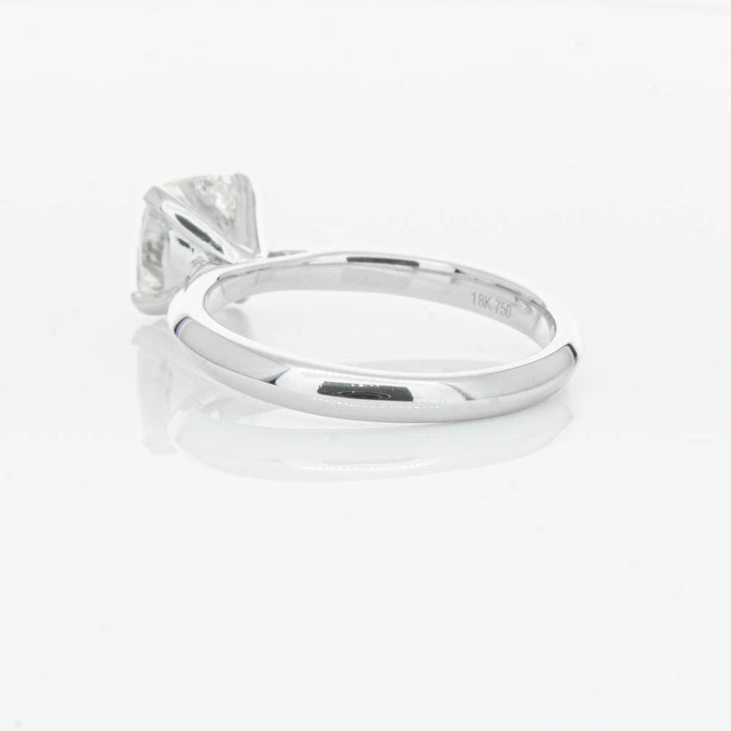 18ct White Gold 2.01ct Cushion Cut Diamond Venetian Ring-Ring-Walker & Hall