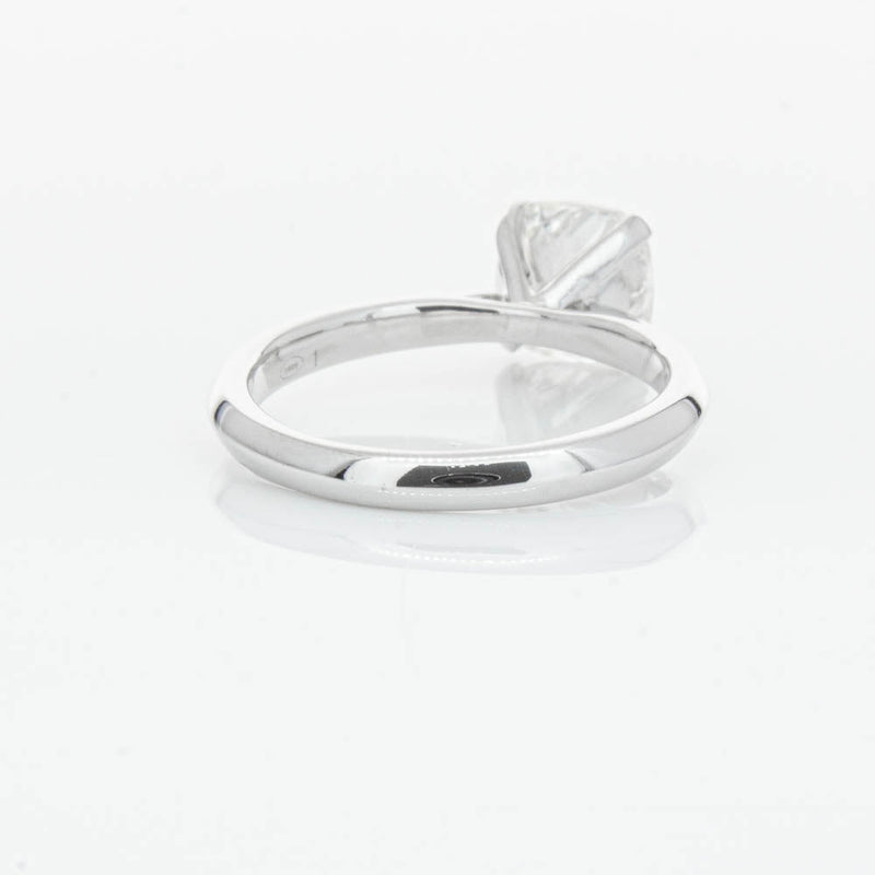 18ct White Gold 2.01ct Cushion Cut Diamond Venetian Ring-Ring-Walker & Hall