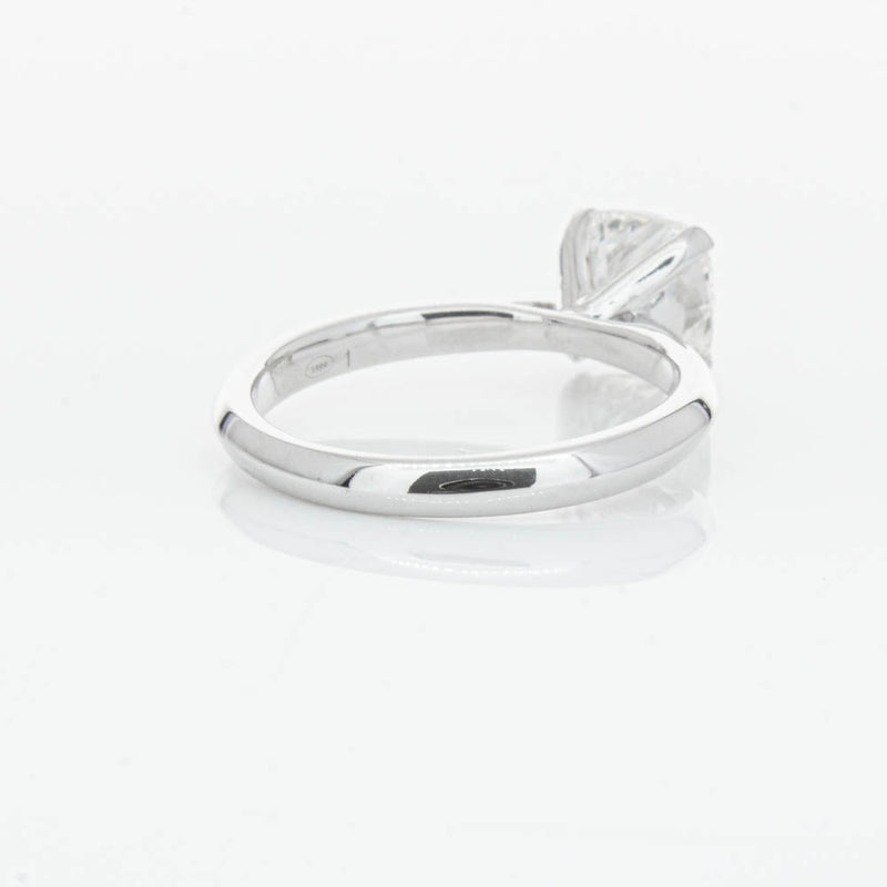 18ct White Gold 2.01ct Cushion Cut Diamond Venetian Ring-Ring-Walker & Hall