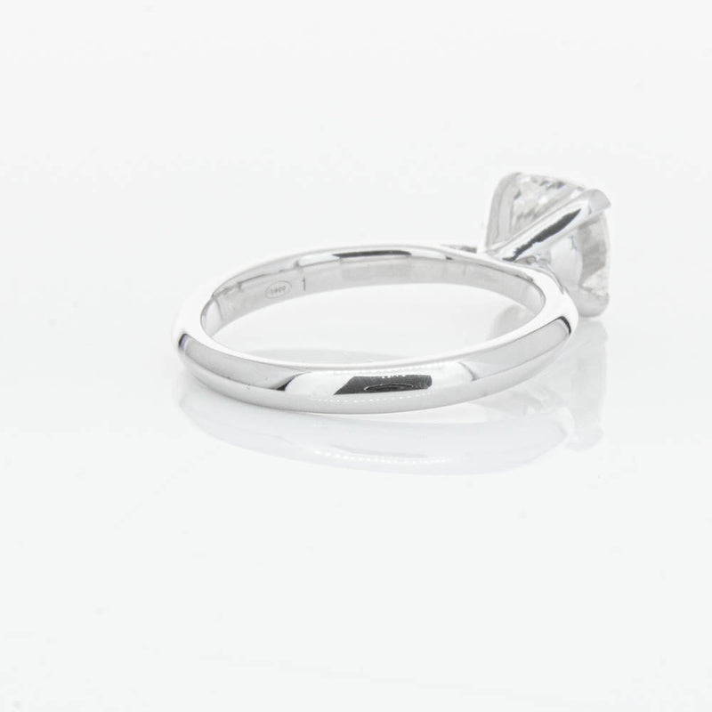 18ct White Gold 2.01ct Cushion Cut Diamond Venetian Ring-Ring-Walker & Hall