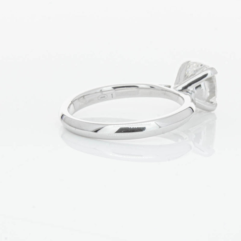 18ct White Gold 2.01ct Cushion Cut Diamond Venetian Ring-Ring-Walker & Hall