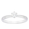 18ct White Gold .35ct Diamond Nova Ring-Ring-Walker & Hall