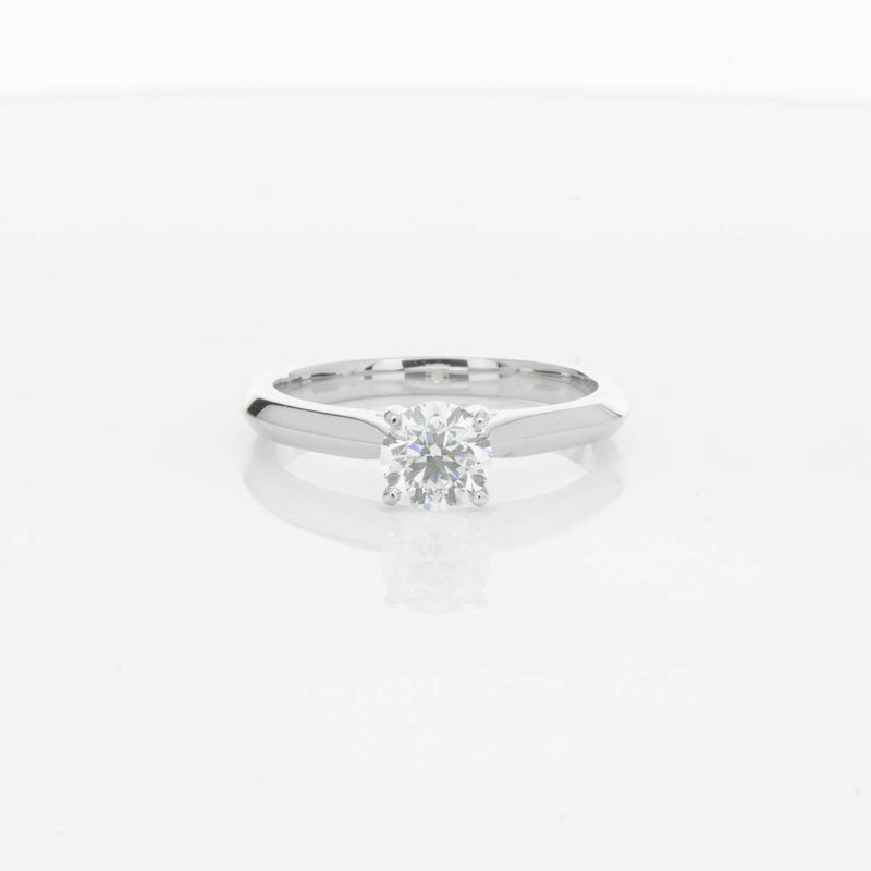 18ct White Gold .70ct Diamond Venetian Ring-Ring-Walker & Hall
