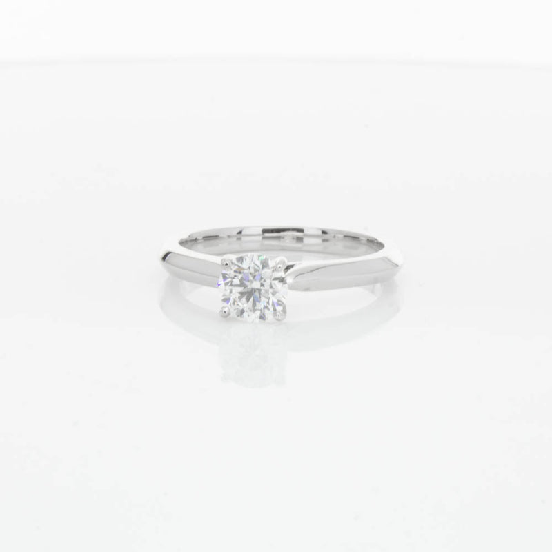 18ct White Gold .70ct Diamond Venetian Ring-Ring-Walker & Hall