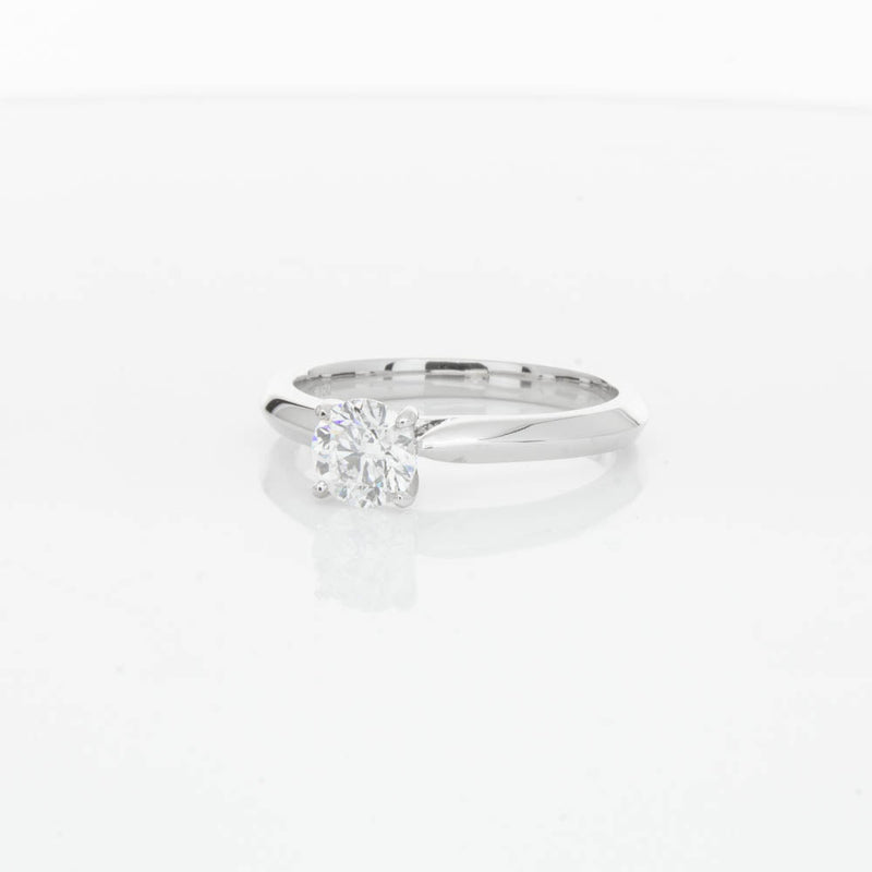 18ct White Gold .70ct Diamond Venetian Ring-Ring-Walker & Hall
