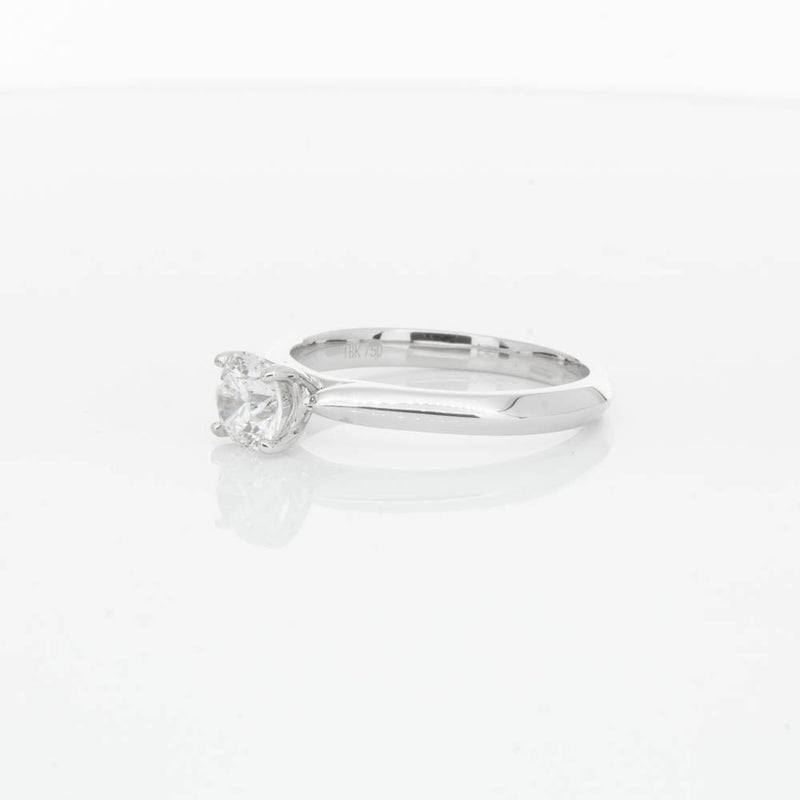 18ct White Gold .70ct Diamond Venetian Ring-Ring-Walker & Hall