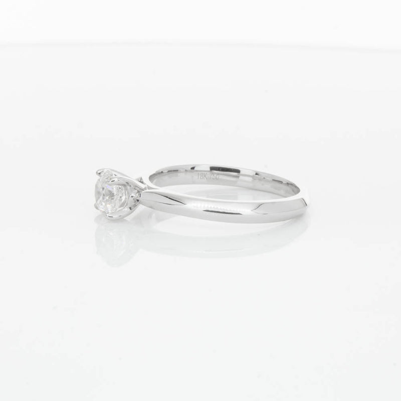 18ct White Gold .70ct Diamond Venetian Ring-Ring-Walker & Hall