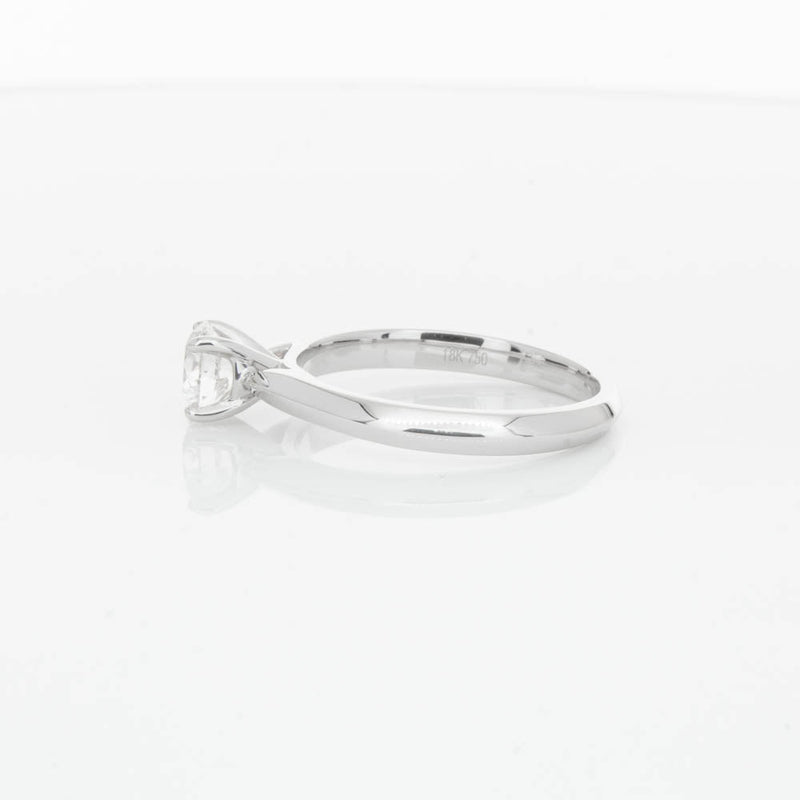 18ct White Gold .70ct Diamond Venetian Ring-Ring-Walker & Hall