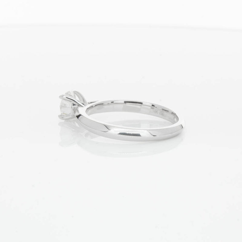 18ct White Gold .70ct Diamond Venetian Ring-Ring-Walker & Hall