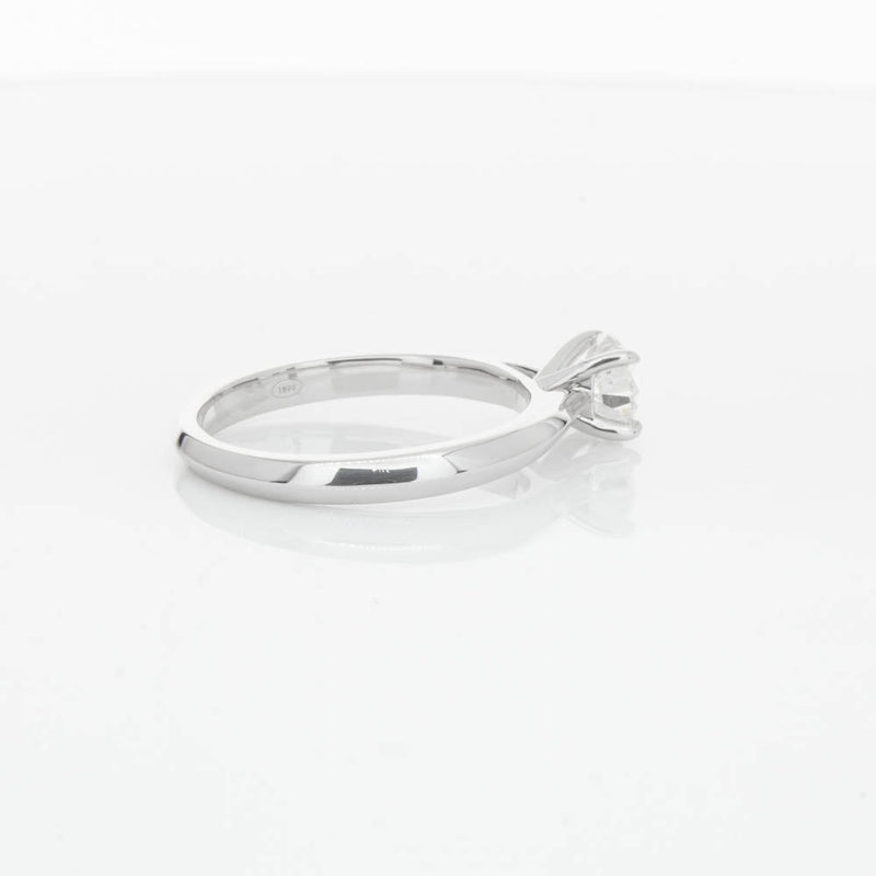 18ct White Gold .70ct Diamond Venetian Ring-Ring-Walker & Hall
