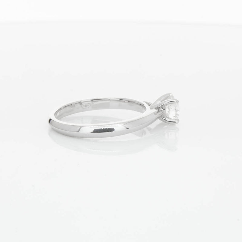 18ct White Gold .70ct Diamond Venetian Ring-Ring-Walker & Hall