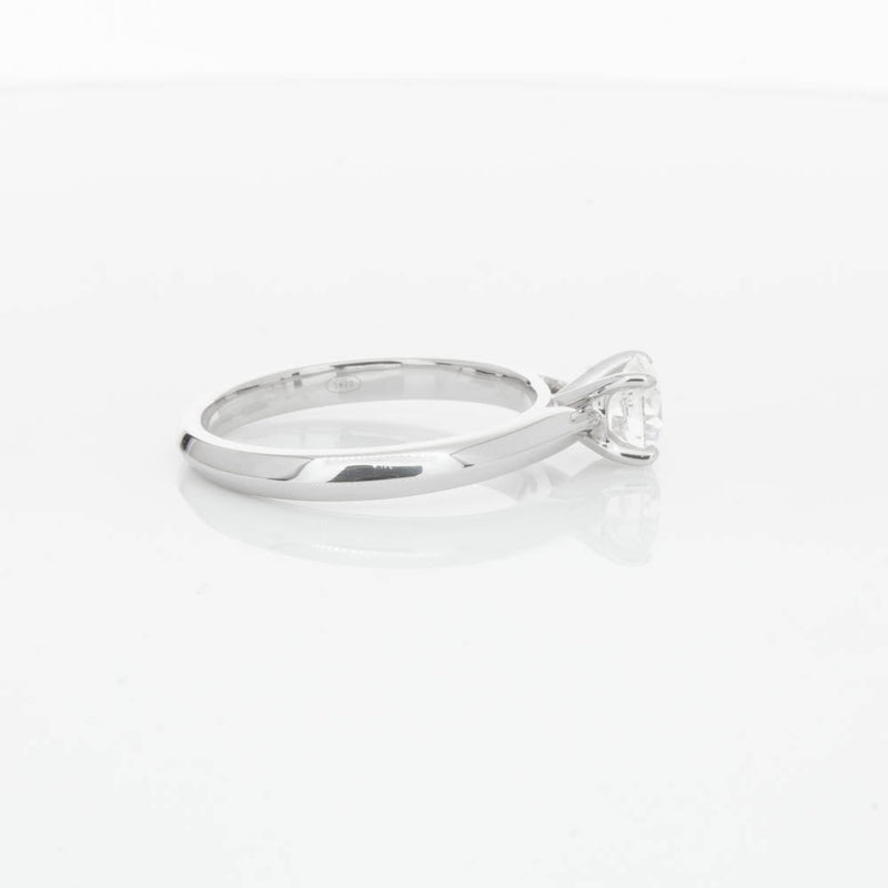 18ct White Gold .70ct Diamond Venetian Ring-Ring-Walker & Hall