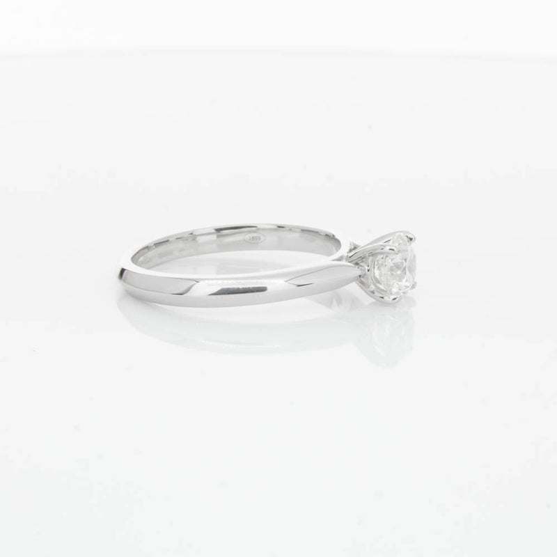 18ct White Gold .70ct Diamond Venetian Ring-Ring-Walker & Hall