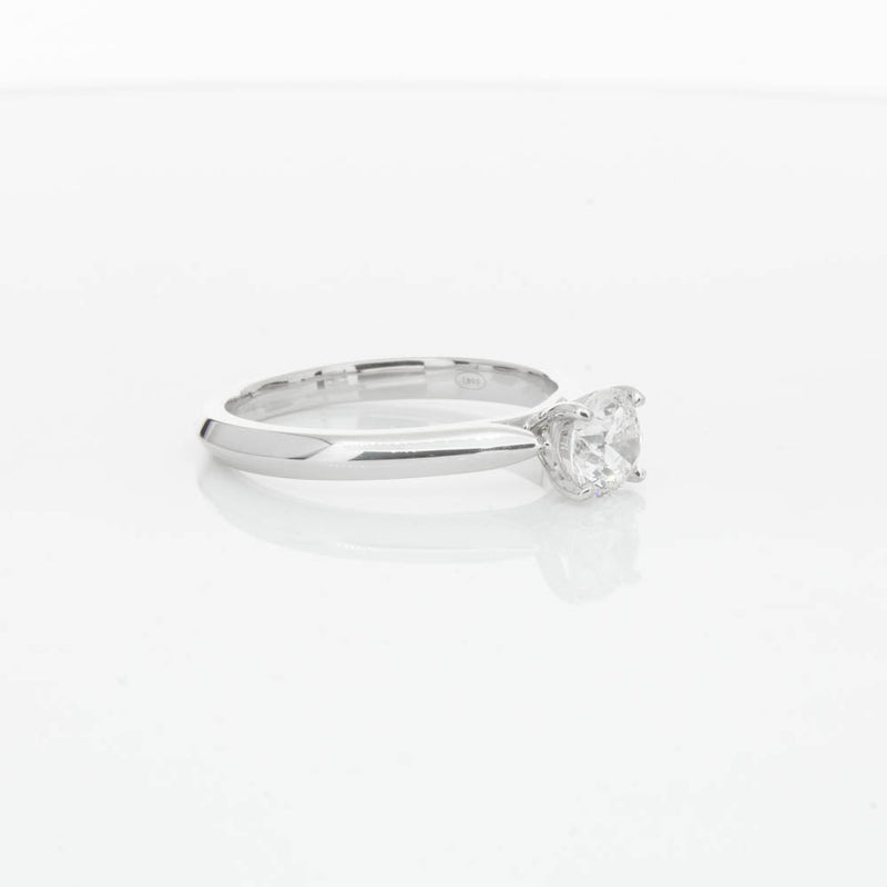 18ct White Gold .70ct Diamond Venetian Ring-Ring-Walker & Hall