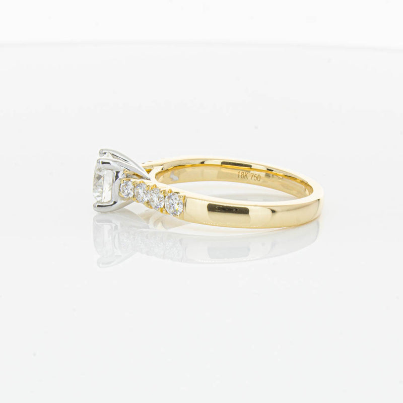 18ct Yellow Gold 1.00ct Diamond Phoenix Ring-Ring-Walker & Hall