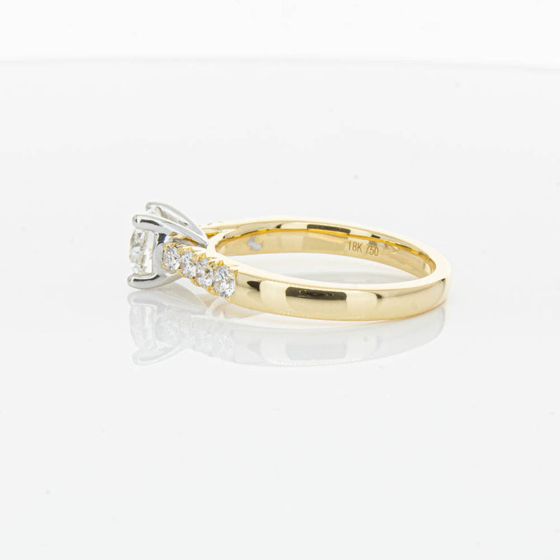 18ct Yellow Gold 1.00ct Diamond Phoenix Ring-Ring-Walker & Hall