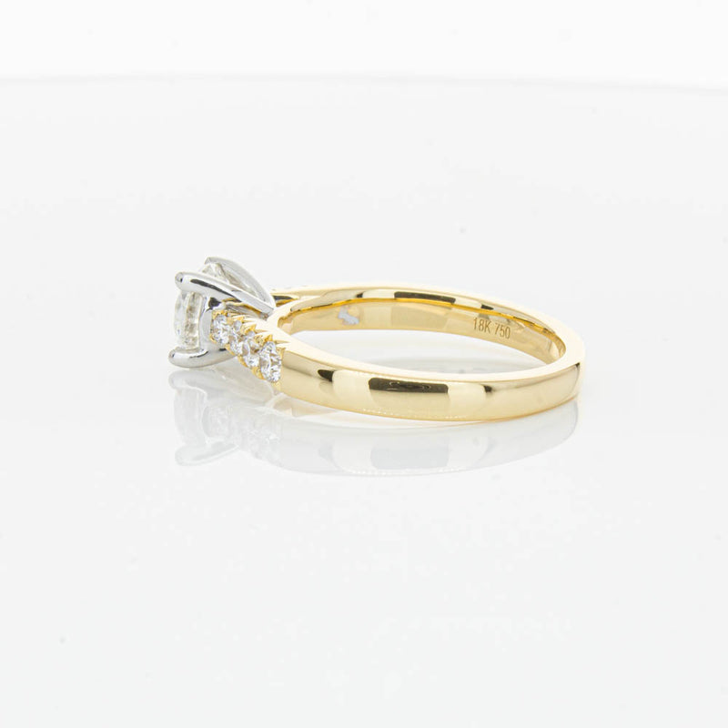 18ct Yellow Gold 1.00ct Diamond Phoenix Ring-Ring-Walker & Hall