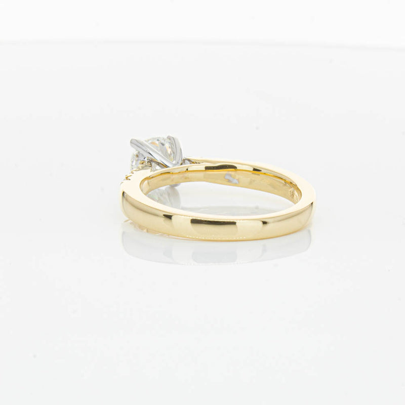 18ct Yellow Gold 1.00ct Diamond Phoenix Ring-Ring-Walker & Hall
