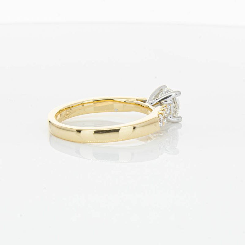 18ct Yellow Gold 1.00ct Diamond Phoenix Ring-Ring-Walker & Hall