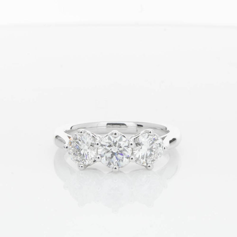 18ct White Gold 1.51ct Diamond Coronado Ring-Ring-Walker & Hall