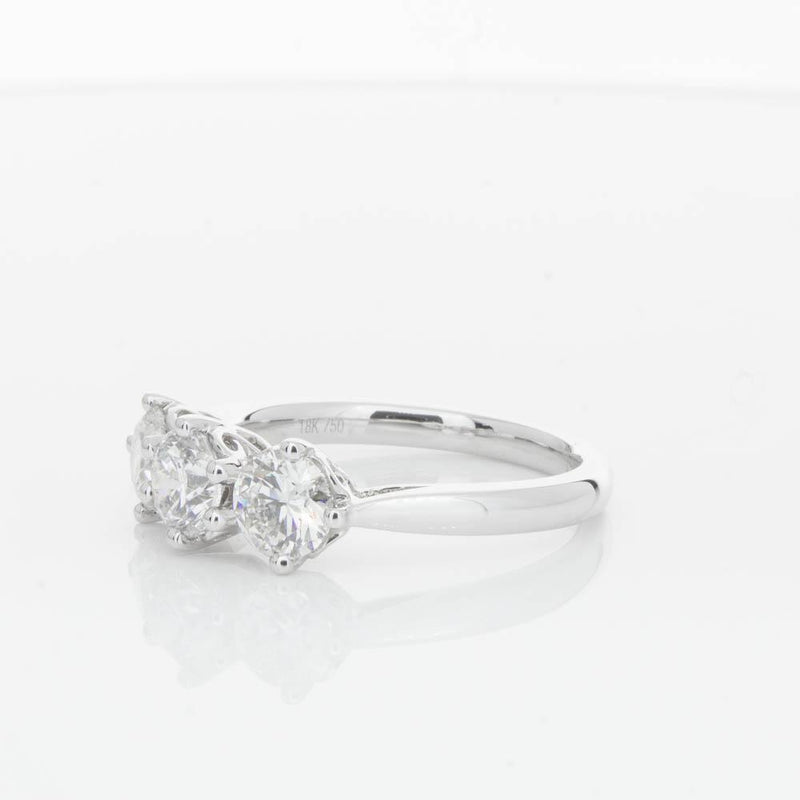 18ct White Gold 1.51ct Diamond Coronado Ring-Ring-Walker & Hall