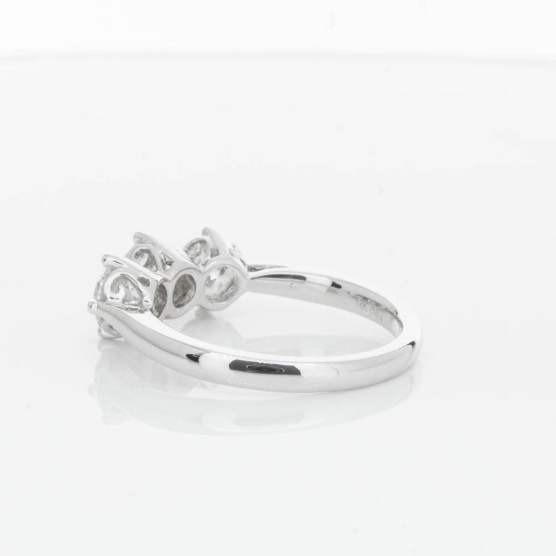 18ct White Gold 1.51ct Diamond Coronado Ring-Ring-Walker & Hall