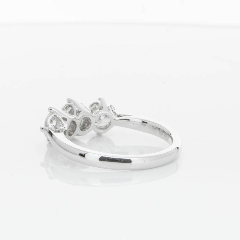 18ct White Gold 1.51ct Diamond Coronado Ring-Ring-Walker & Hall