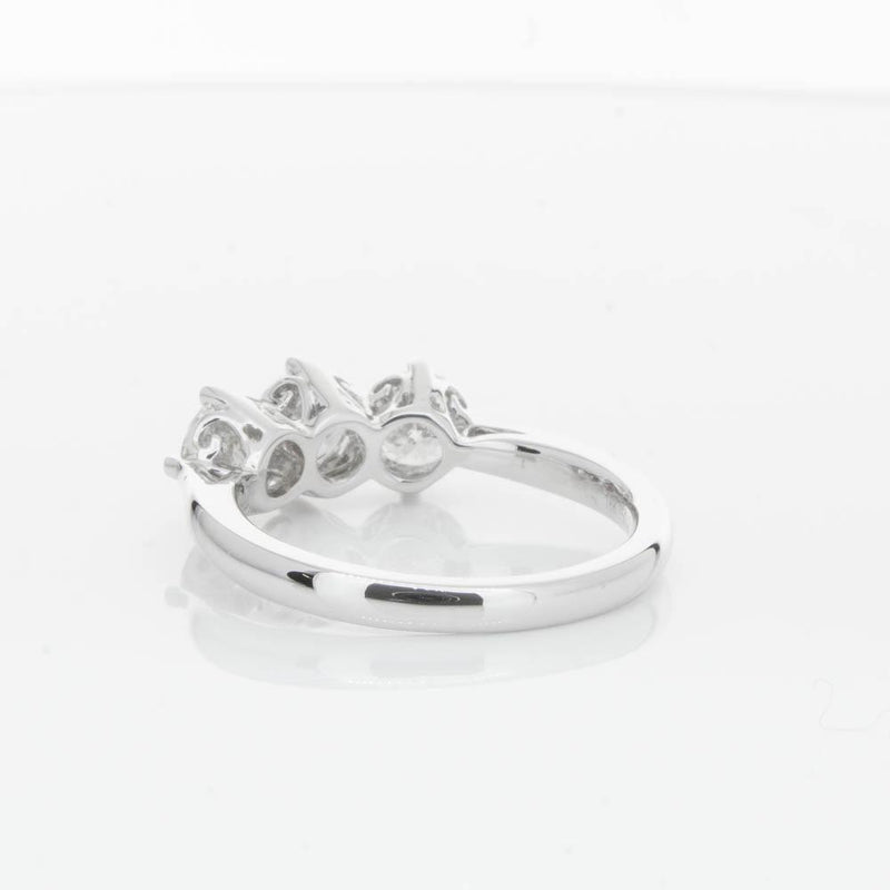 18ct White Gold 1.51ct Diamond Coronado Ring-Ring-Walker & Hall