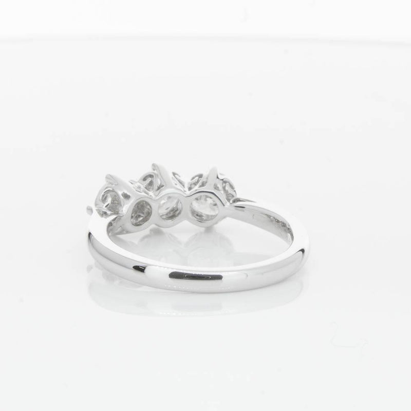 18ct White Gold 1.51ct Diamond Coronado Ring-Ring-Walker & Hall