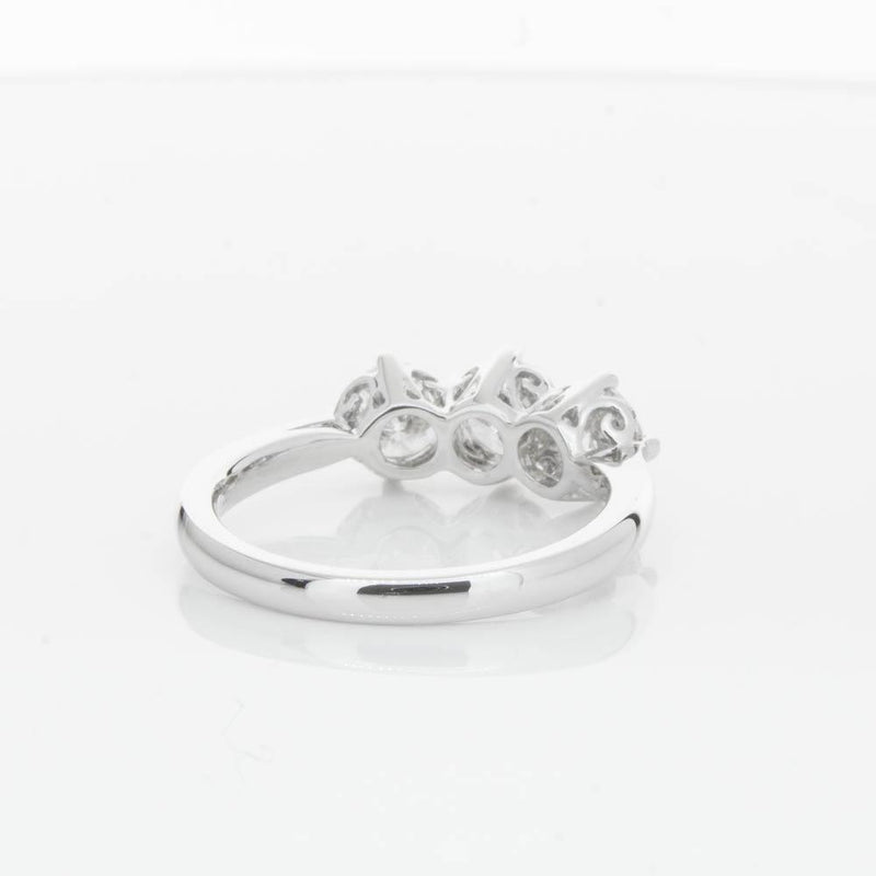 18ct White Gold 1.51ct Diamond Coronado Ring-Ring-Walker & Hall