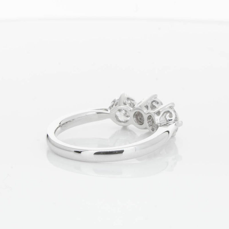 18ct White Gold 1.51ct Diamond Coronado Ring-Ring-Walker & Hall