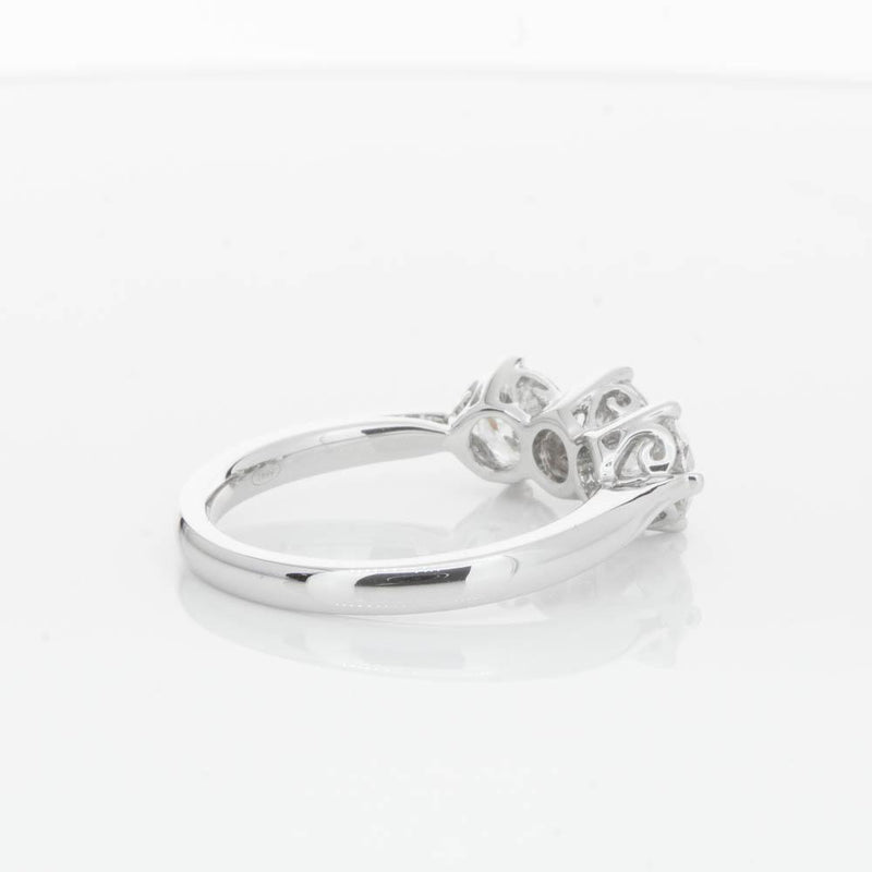18ct White Gold 1.51ct Diamond Coronado Ring-Ring-Walker & Hall