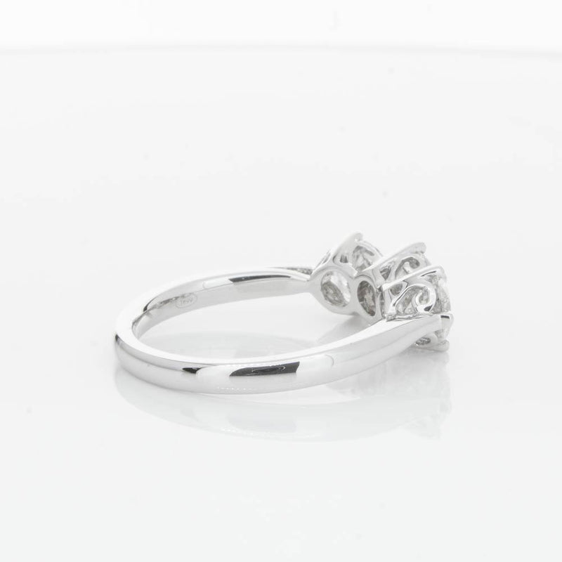 18ct White Gold 1.51ct Diamond Coronado Ring-Ring-Walker & Hall