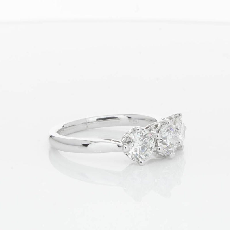 18ct White Gold 1.51ct Diamond Coronado Ring-Ring-Walker & Hall