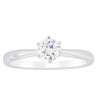 18ct White Gold .50ct Diamond Nova Ring-Ring-Walker & Hall