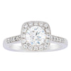 18ct White Gold 1.00ct Diamond Aurora Ring-Ring-Walker & Hall
