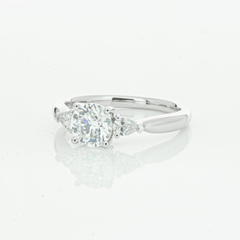 18ct White Gold 1.01ct Diamond Ayla Ring-Ring-Walker & Hall