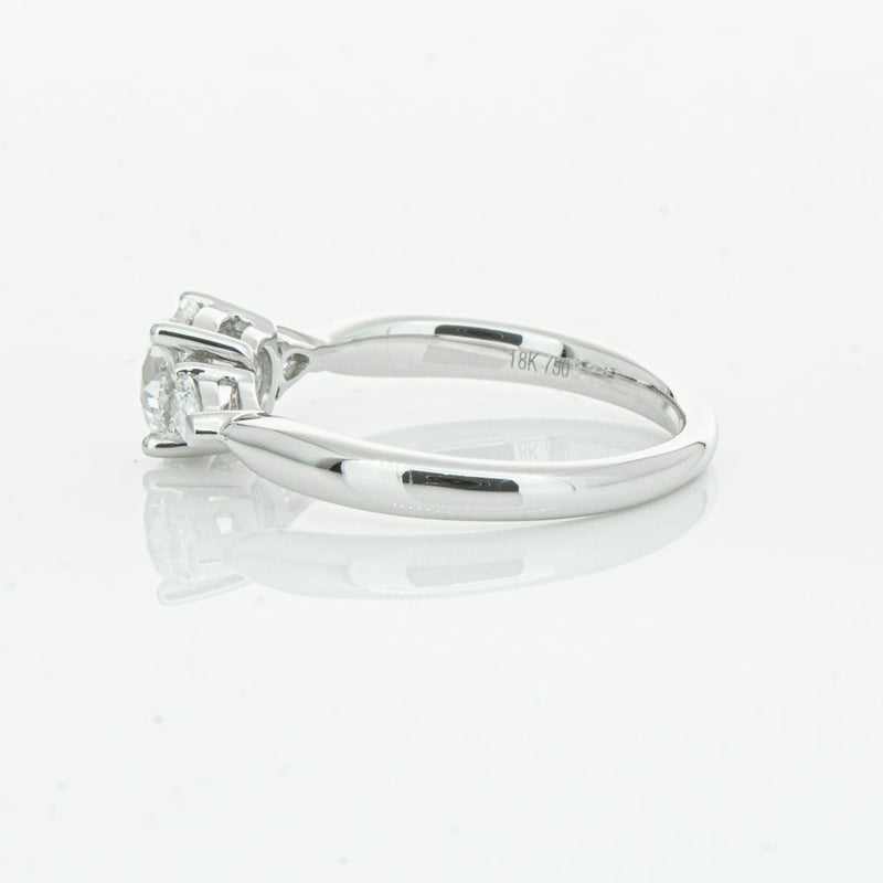 18ct White Gold 1.01ct Diamond Ayla Ring-Ring-Walker & Hall